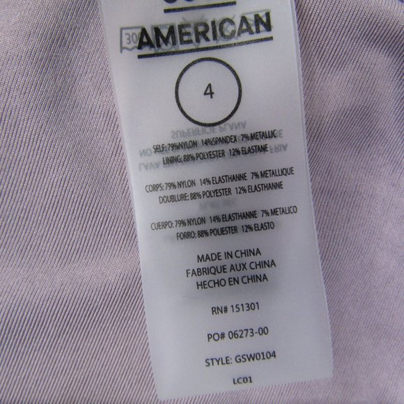 Good American NEW XL Size 4 Lilac Purple Pink Better Bikini Bottom Swim - Picture 4 of 10